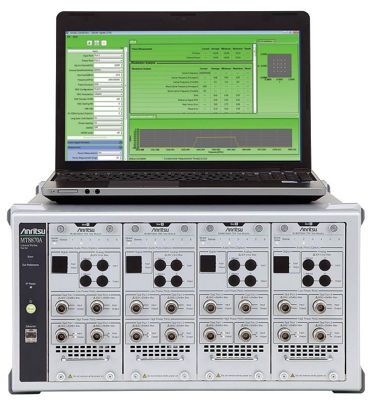 安立知MT8870A綜合無線測試儀＜圖片來源：anritsu.com＞
