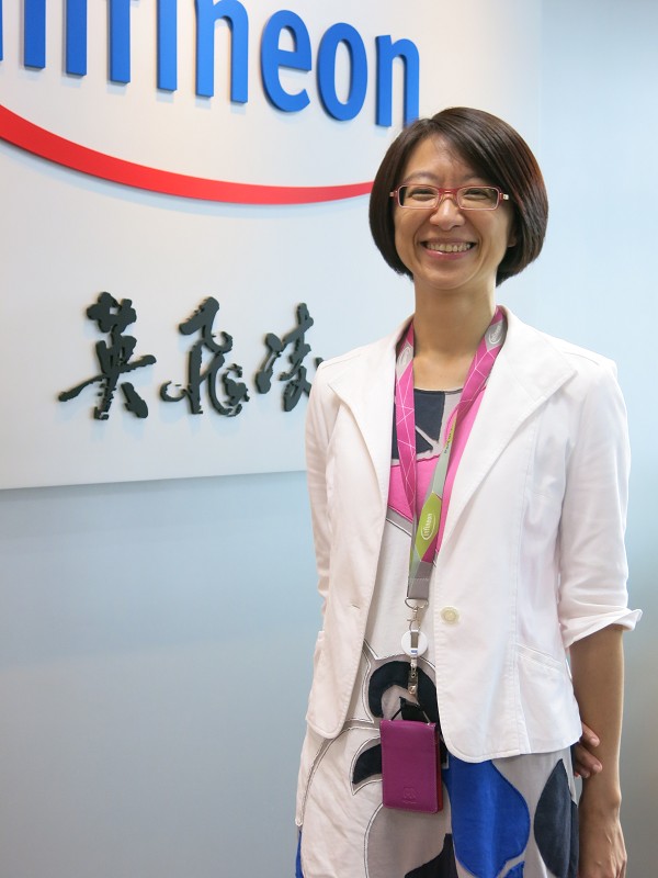 英飛凌智能卡與保密晶片業務事業處經理田沛灝（攝影：姚嘉洋）
