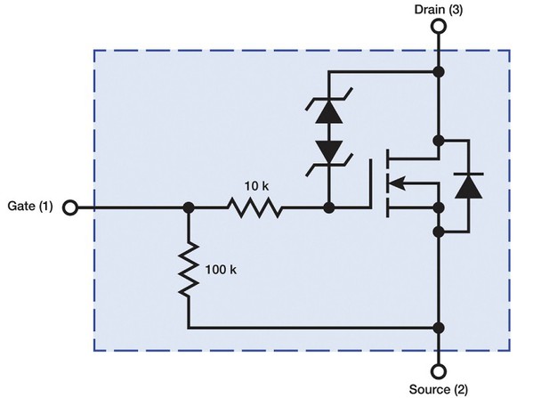 圖二 :  低側主動過電壓箝位的等效電路
