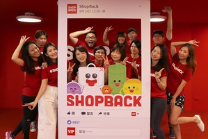 圖一 : ShopBack2016年進軍台灣，台灣總經理隆章琪表示看好台灣電商市場，希望帶給台灣消費者更聰明得消費方式