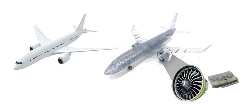 阿聯酋航空和通用電氣（GE）公司利用數位分身提升維修效率。