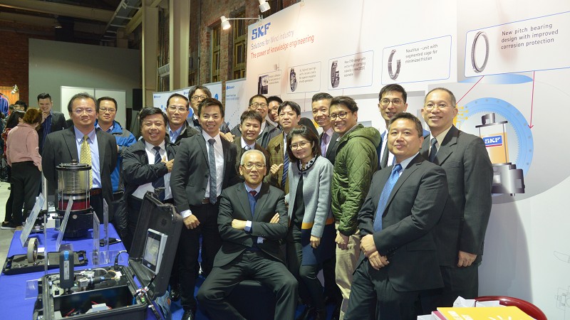 斯凱孚公司（SKF）於2017年底舉辦的「瑞典日（Sweden Day）」期間，分享其成立百年以來所擁有的專業知識，足以兼顧環境永續和業務發展。（攝影╱陳念舜）