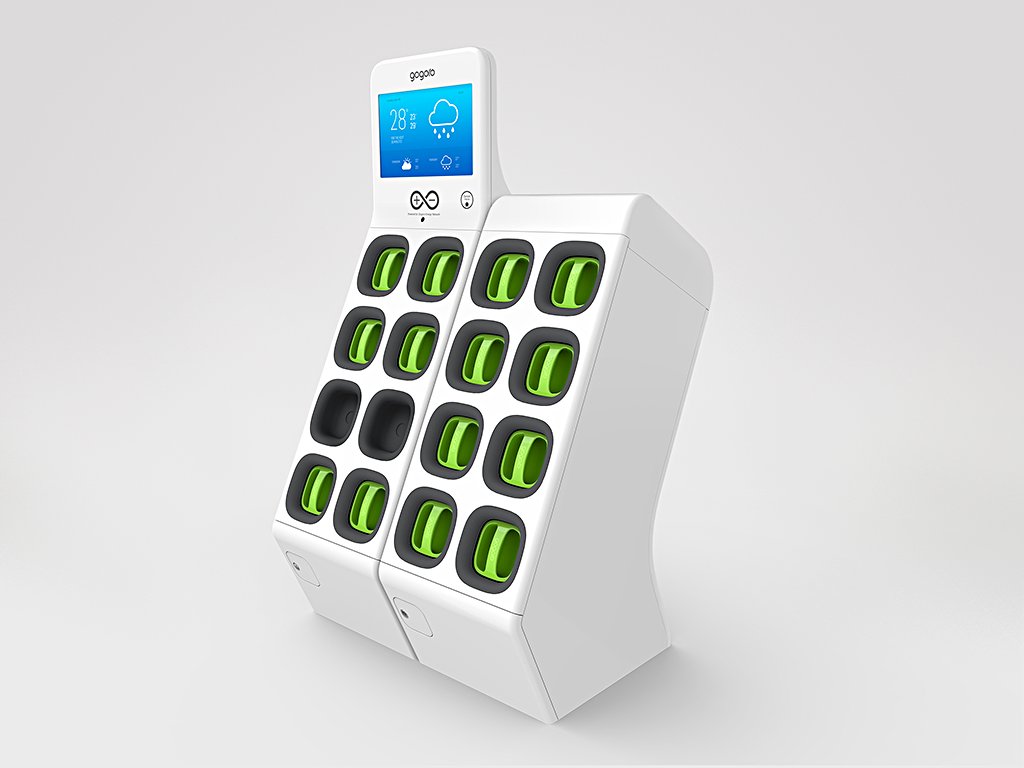 GoStation將同時提供充、換電服務(source: Gogoro)。