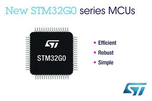 圖一 : 意法半導體新系列STM32微控制器