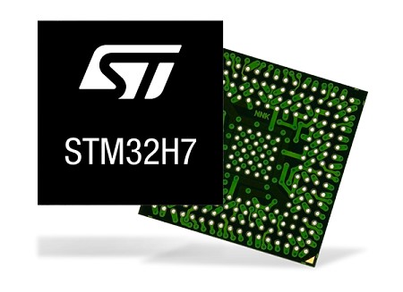 圖3 : 意法半導體的32位元微控制器「STM32H750xB」，提供三個ADC和兩個DAC，以及兩個超低功耗比較器。
