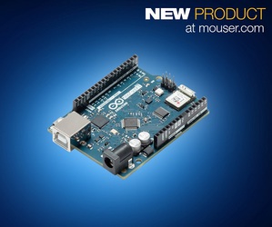 圖一 : 貿澤電子提供全新的Arduino Uno WiFi Rev 2