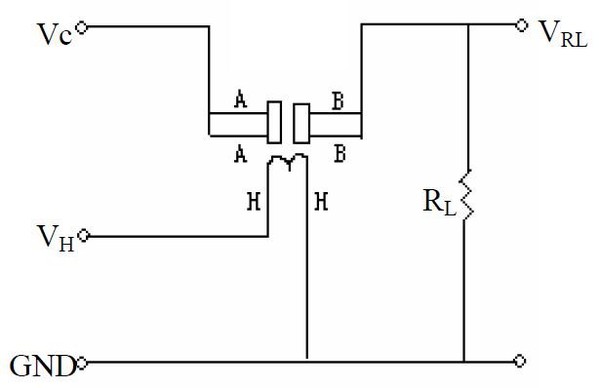 图5 : MQ-2 感测器脚位电路图