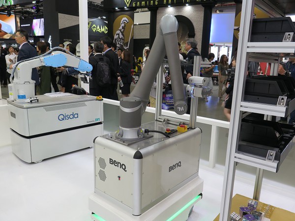 圖三 : 許多自動化廠商將協作機器人結合無人車，讓機動性大幅提昇。