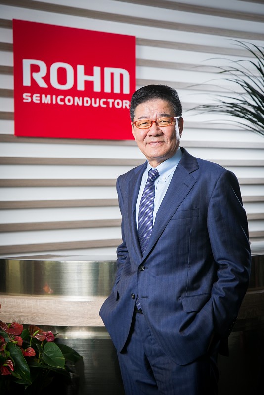 羅姆半導體社長藤原忠信（攝影／林鼎皓）