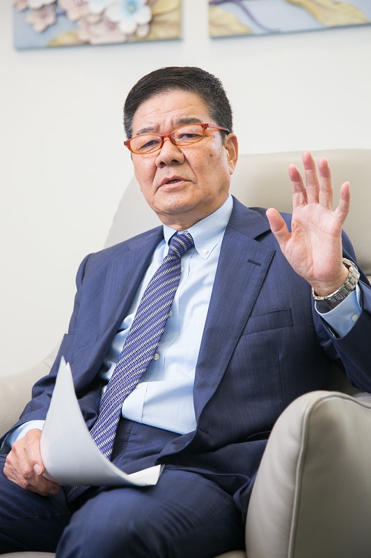 「我也非常重視『速度』，會盡可能的迅速做決策，因為我相信這也是為企業帶來幫助的方法。」（攝影／林鼎皓）