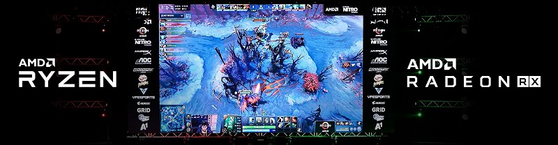 AMD產品強打電競應用，直到2017年AMD推出重要更新—「Zen」架構，並且推出新產品線Ryzen，引起市場熱烈討論。（source：AMD）