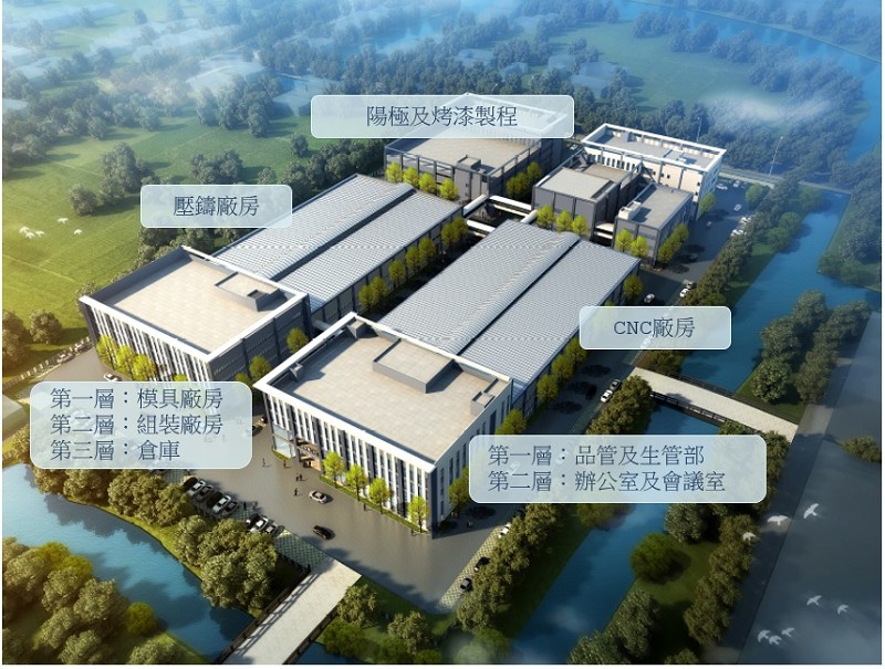 即使面臨當今中美貿易戰衝擊，氣立仍堅守本業，追求一貫化垂直整合生產流程，接著還會在位於大陸平湖的「氣可立科技園區」設立新廠。（source:氣立）