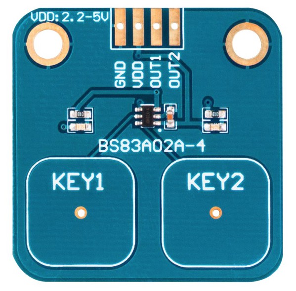 图1 : BMS00010两键电容式触控感测模组