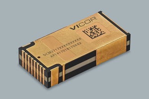 圖一 : Vicor鎖定資料中心、汽車及工業市場的DCM3717 48V至12V穩壓轉換器