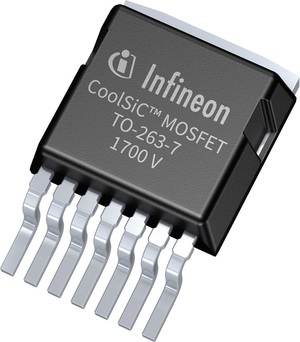 圖一 : 全新1700V CoolSiC溝槽式MOSFET適用於 +12V/0V閘極源極電壓與一般PWM控制器相容的返馳式拓撲,因此,無需閘極驅動IC,就能直接以返馳式控制器來運作。