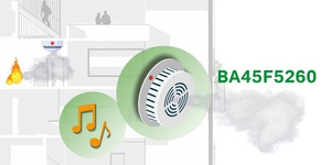 圖一 : Holtek全新感煙探測器專用Flash MCU BA45F5260加大Flash ROM、RAM的記憶空間,可以符合功能更多樣的感煙探測產品需求。