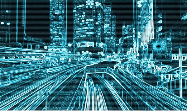 图2 : 具备AI影像功能的系统，将可改善城市的交通问题。（source：Policy Forum）