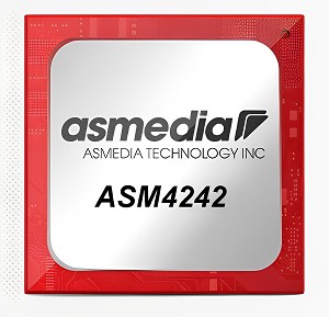 图五 : 祥硕Host端IC ASM4242的双向传输速度最高趋近40Gbps。(source：祥硕)