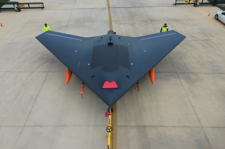 土耳其航空航天工業（TAI）的ANKA-3無人隱形戰機外型。（source：TAI）