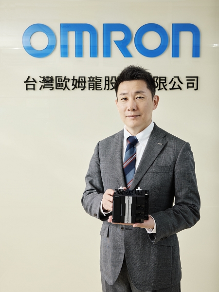 图2 : 台湾欧姆龙公司董事长中野内表示：「OMRON以全方位ILOR+S产品及持续开发的Application，协助企业解决所面临的生产制造及企业经营课题，致力成为企业的最隹合作伙伴。」