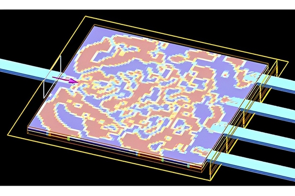 圖五 : 光與電的共同模擬（co-simulation）是矽光子的重要發展關鍵。圖為Ansys的矽光子設計與模擬方案。（source：Ansys）