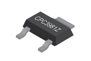 圖一 : Littelfuse新款800V、100mA、45歐姆小功率N溝道耗盡型MOSFET--CPC3981Z，適合工業、能源、電訊和LED照明市場的電源應用。