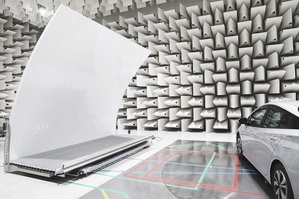 圖一 : RanLOS和安立知推出創新的5G車輛OTA測試解決方案