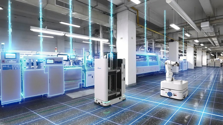 5G智慧專頻工廠（source：i.ytimg.com）