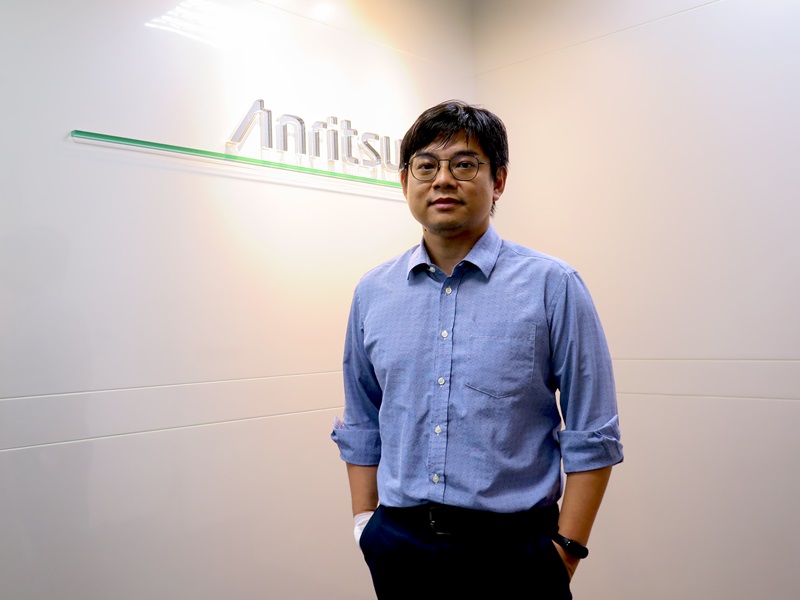 安立知業務暨技術支援部專案經理王榆淙