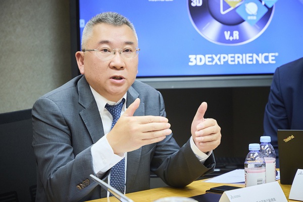 圖二 : 達梭系統亞太區執行副總裁Samson Khaou（source:達梭系統）