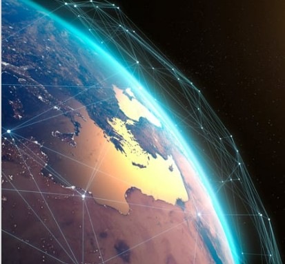 圖一 : NTN結合衛星通訊、高空平台(HAPS)、低軌道(LEO)與地面系統,成為未來6G通訊架構不可或缺的一環。