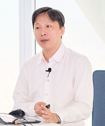 圖六 :  Cadence資深應用工程經理Bear Wang。