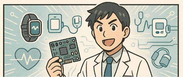 圖二 : 健康管理成為日常,最主要原因是醫療電子的全面進化。