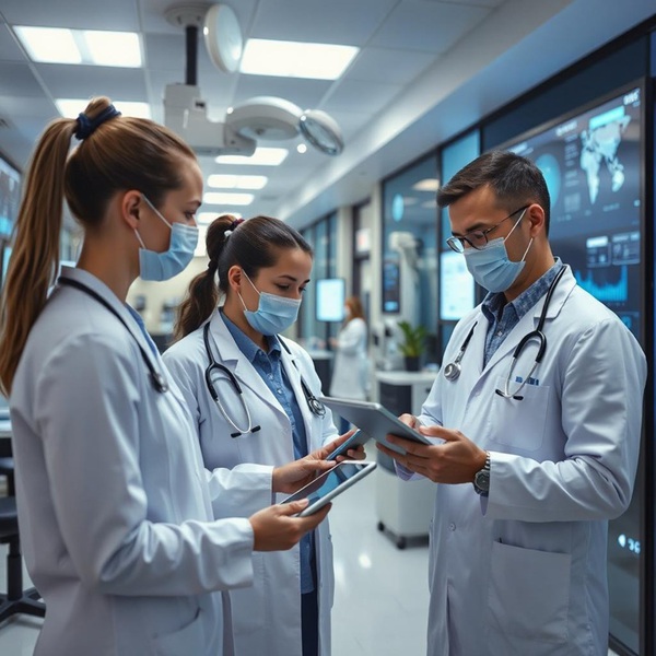 圖一 : 智慧醫療電子的價值在於串聯整個照護生態系,實現更高效、更普及、更個人化的醫療服務。