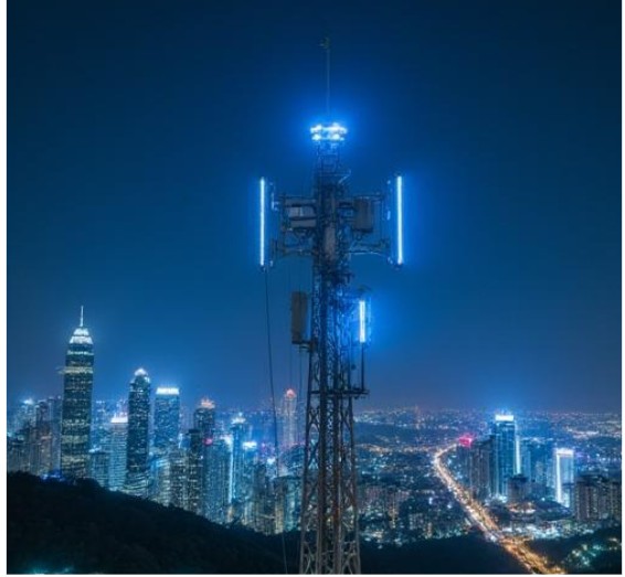 圖二 : 6G通訊需要高精度的時脈同步，確保波束成形指向性不會偏移。