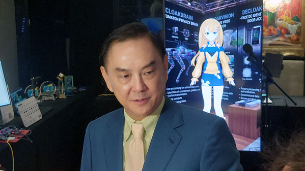 圖一 :   鈺創科技董事長盧超群