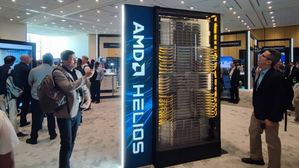 图一 :   AMD 推出Helios整机柜系统