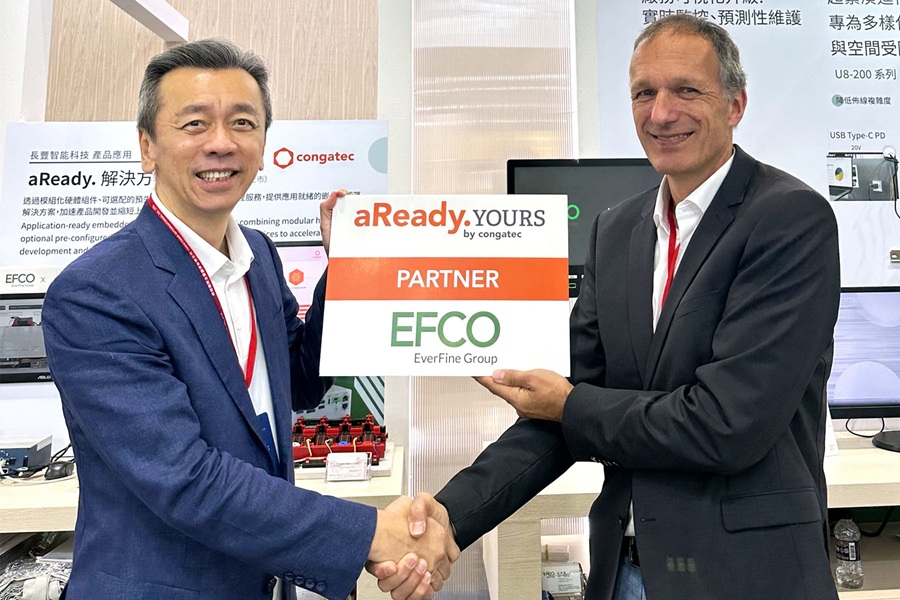 congatec擴展 aReady.YOURS合作夥伴計畫，結合在地系統設計與 EMS 製造能力，加速工業自動化OEM產品開發。