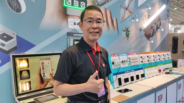 圖一 :   永鉅電機產品經理陳沈宏