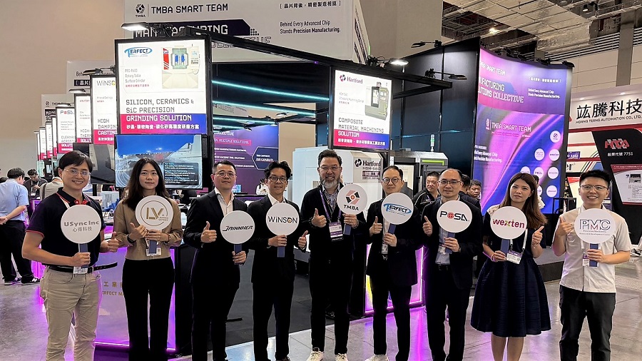 TMBA連續第三年帶隊參展SEMICON TAIWAN，並集結9家會員籌組TMBA SMART。
