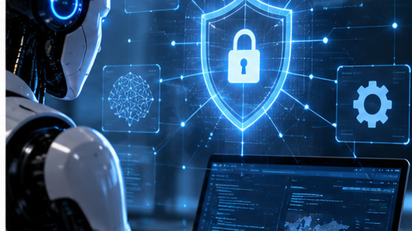 圖一 : 企業AI資安架構正從既有Endpoint、Network與Cloud Security，向新的AI Security Stack延伸。