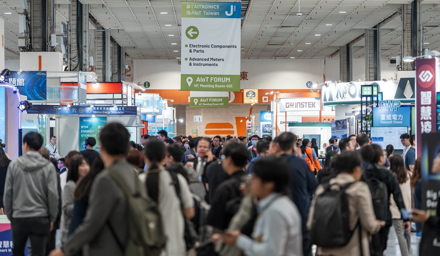 TAITRONICS & AIoT Taiwan今年以「Edge Intelligence Now」為主軸，聚焦AI從雲端運算走向終端設備與產業現場的趨勢。