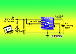 獨立線性電池充電器LTC4095