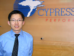 Cypress PSoC CapSense解決方案產品經理王一杭先生