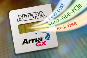 采用PCIe外观尺寸卡的Arria GX FPGA