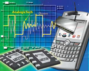 Analogictech发表针对行动装置的低噪声切换稳压器