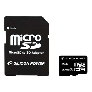 廣穎電通推出Micro SDHC Class6 4GB高容量記憶卡（來源：廠商）
