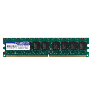廣穎電通DDR2 800 ECC Unbuffered DIMM 2GB--SP002GBLRE800S01