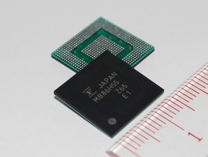 富士通推出全新超低功耗Full HD H.264 编译码器LSI芯片。（来源：厂商） BigPic:1022x768