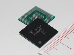 富士通推出全新超低功耗Full HD H.264 编译码器LSI芯片。(来源:厂商) BigPic:1022x768